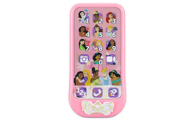 Front. eKids - eKids Disney Princess Kids Phone with Preschool Learning Activities.