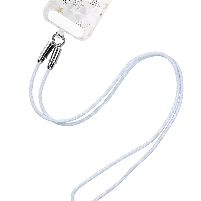 Mybat - Tether Crossbody Strap + USB-C Charging Cable(L=4.2 FT) - Blue