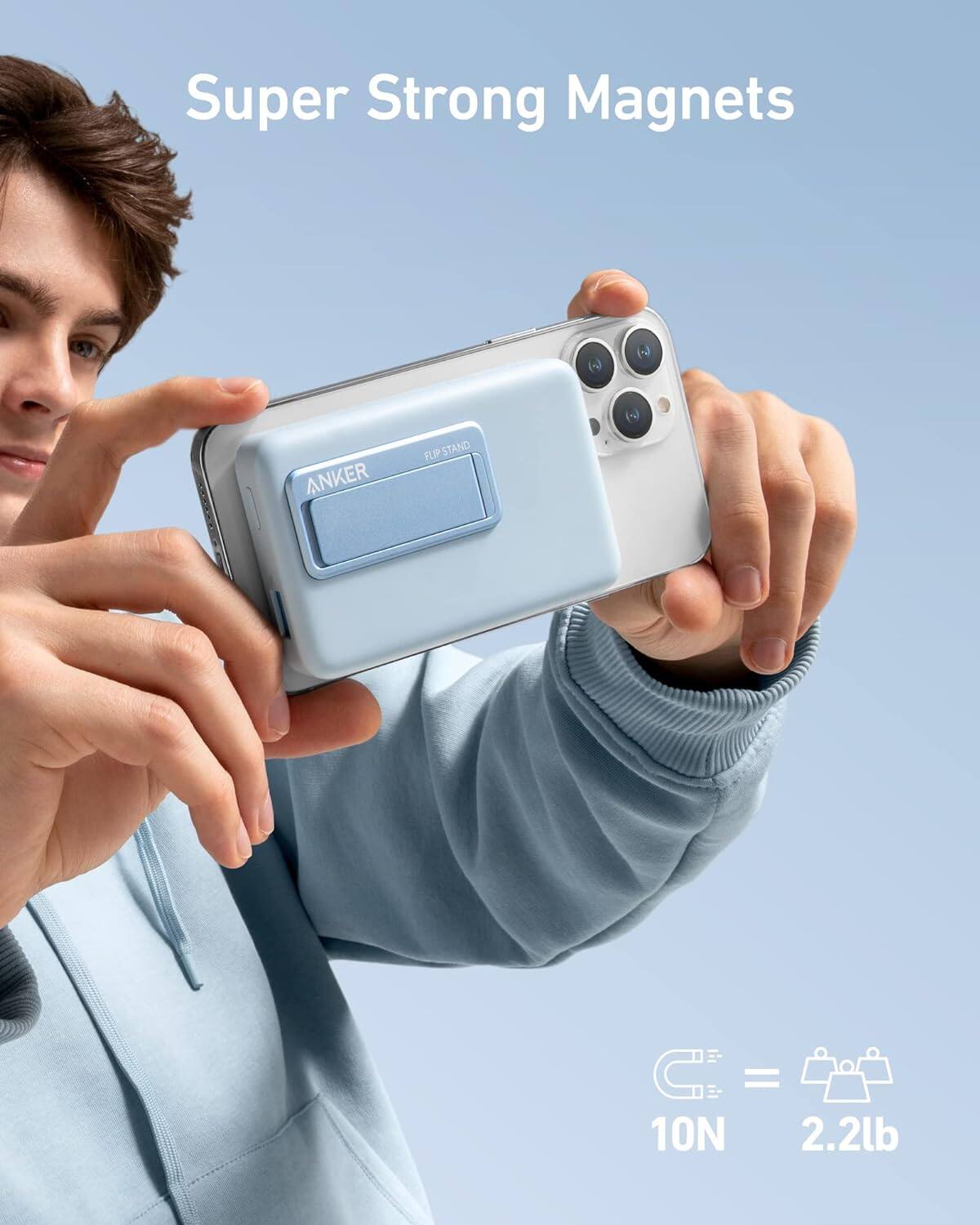 Super Strong Magnets

ANKER FLIP STAND

10N = 2.2lb