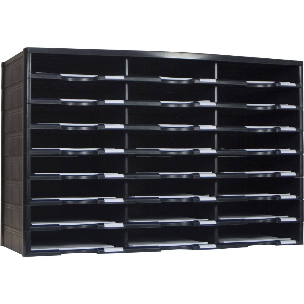 Storex Stackable Literature Sorter 12000 x Sheet 24 Compartments ...