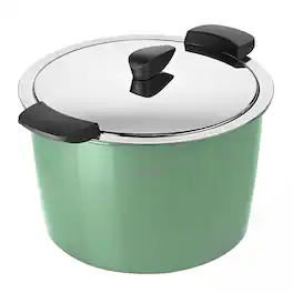 Kuhn Rikon - Hotpan Stainless Steel Cooking Pot with Insulated Bowl, 5.3-Quart - Ocean