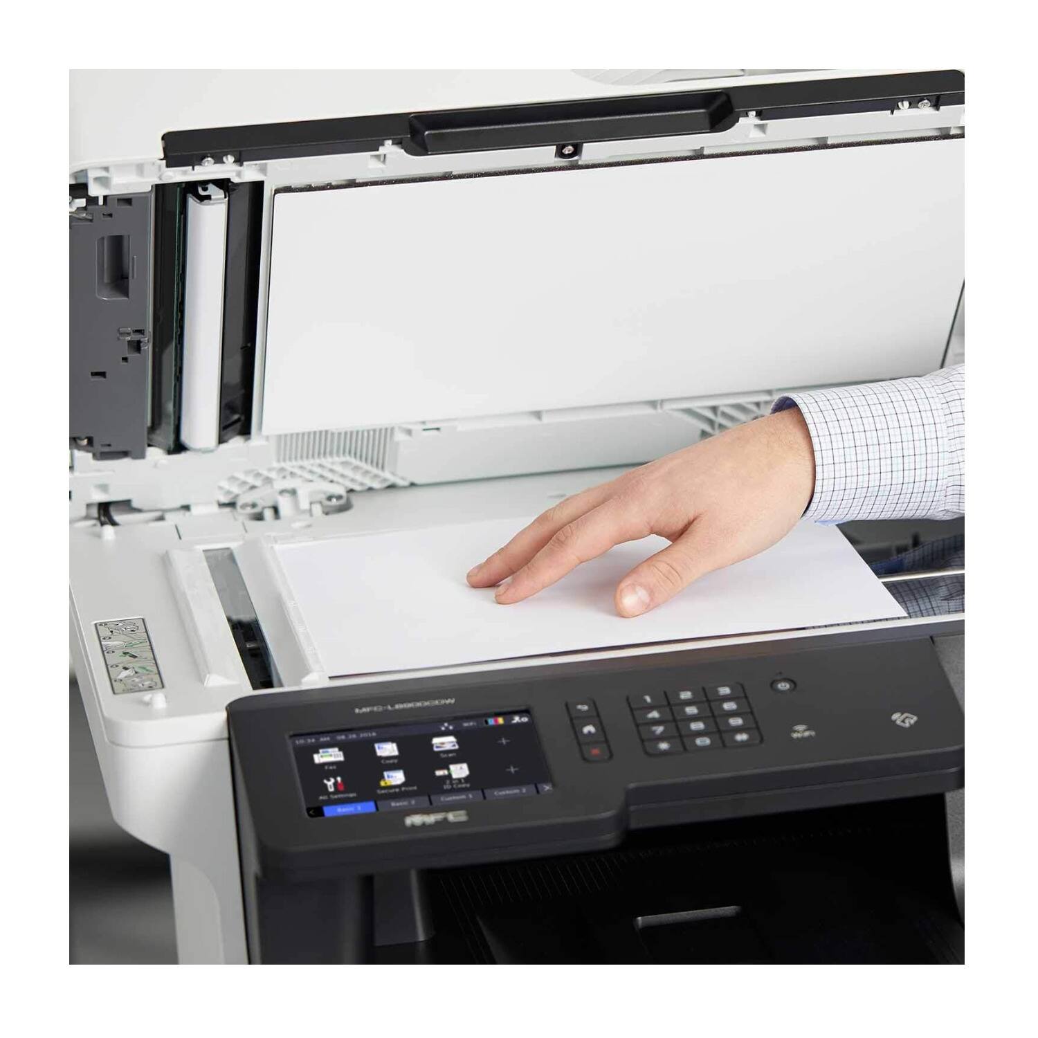 Back. Brother - Brother MFC-L8900CDW Business Color Laser All-in-One Printer (Refurbished).