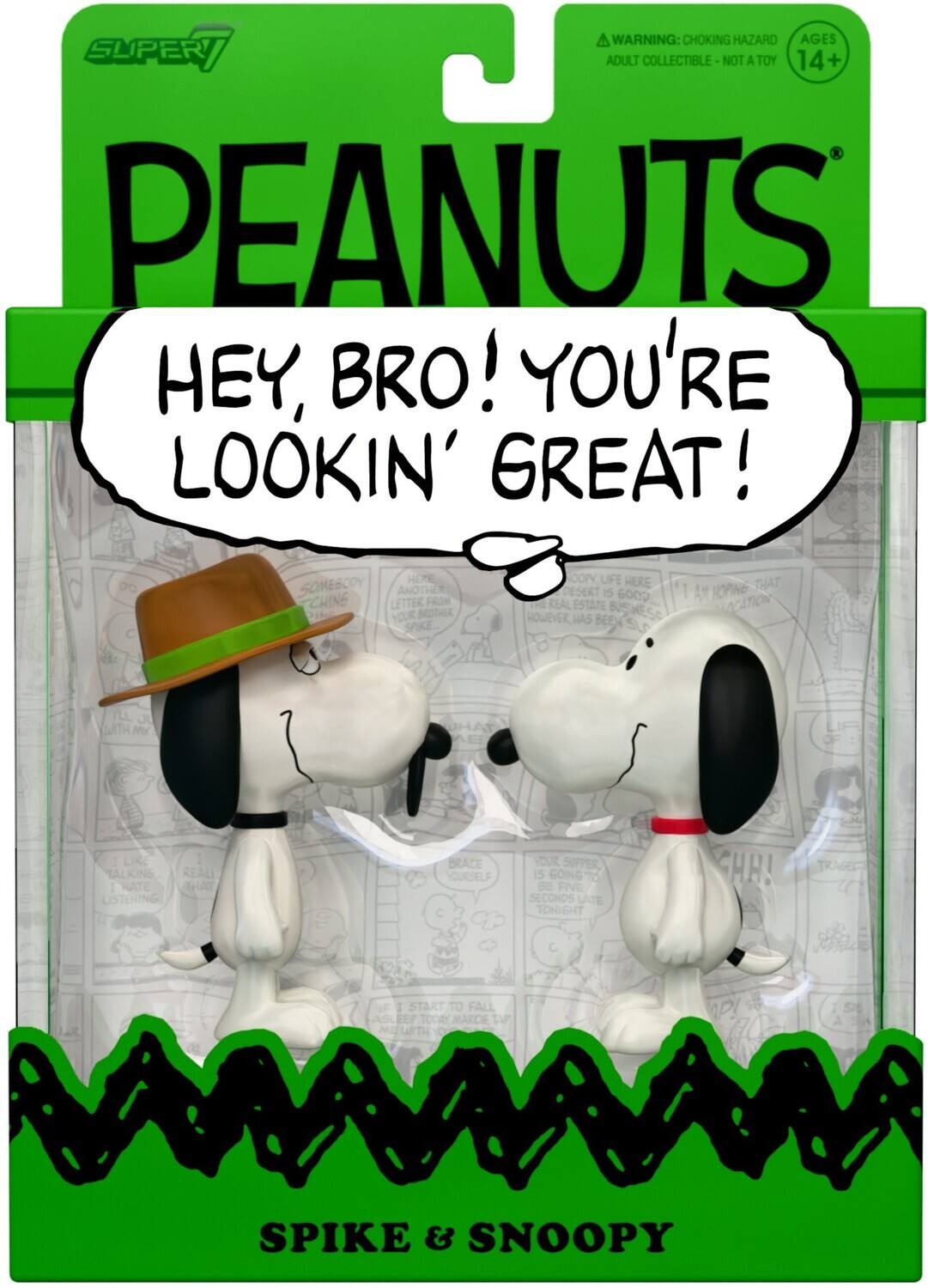 Super7 - Peanuts - ReAction Figures - Snoopy & Spike (2-Pack) - COLLECTIBLES - Multicolor price history on PriceWatchPro