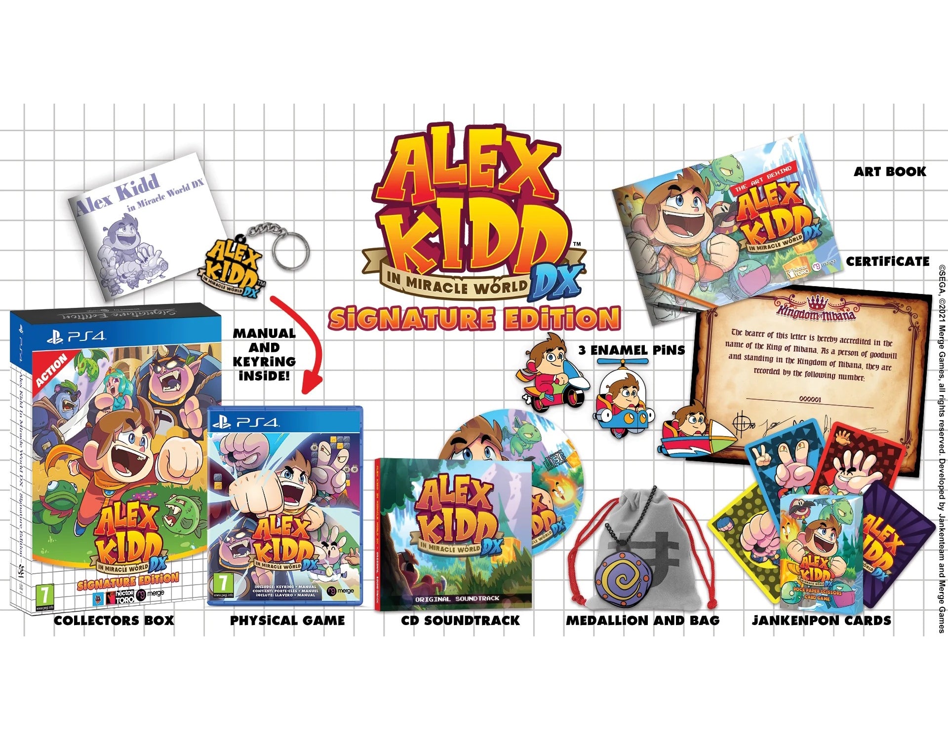 Alex Kidd In Miracle World DX - Signature Edition [PlayStation 4] - PlayStation 4