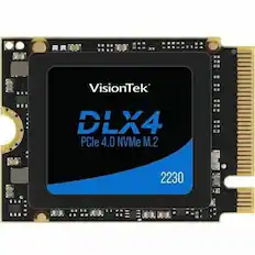 VisionTek DLX4
PCIe 4.0 NVMe M.2 2230