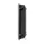 Alt View 12. Storm Shell - Deluxe Weatherproof 65”  Outdoor TV Enclosure with Full Motion TV Mount Included - Black.