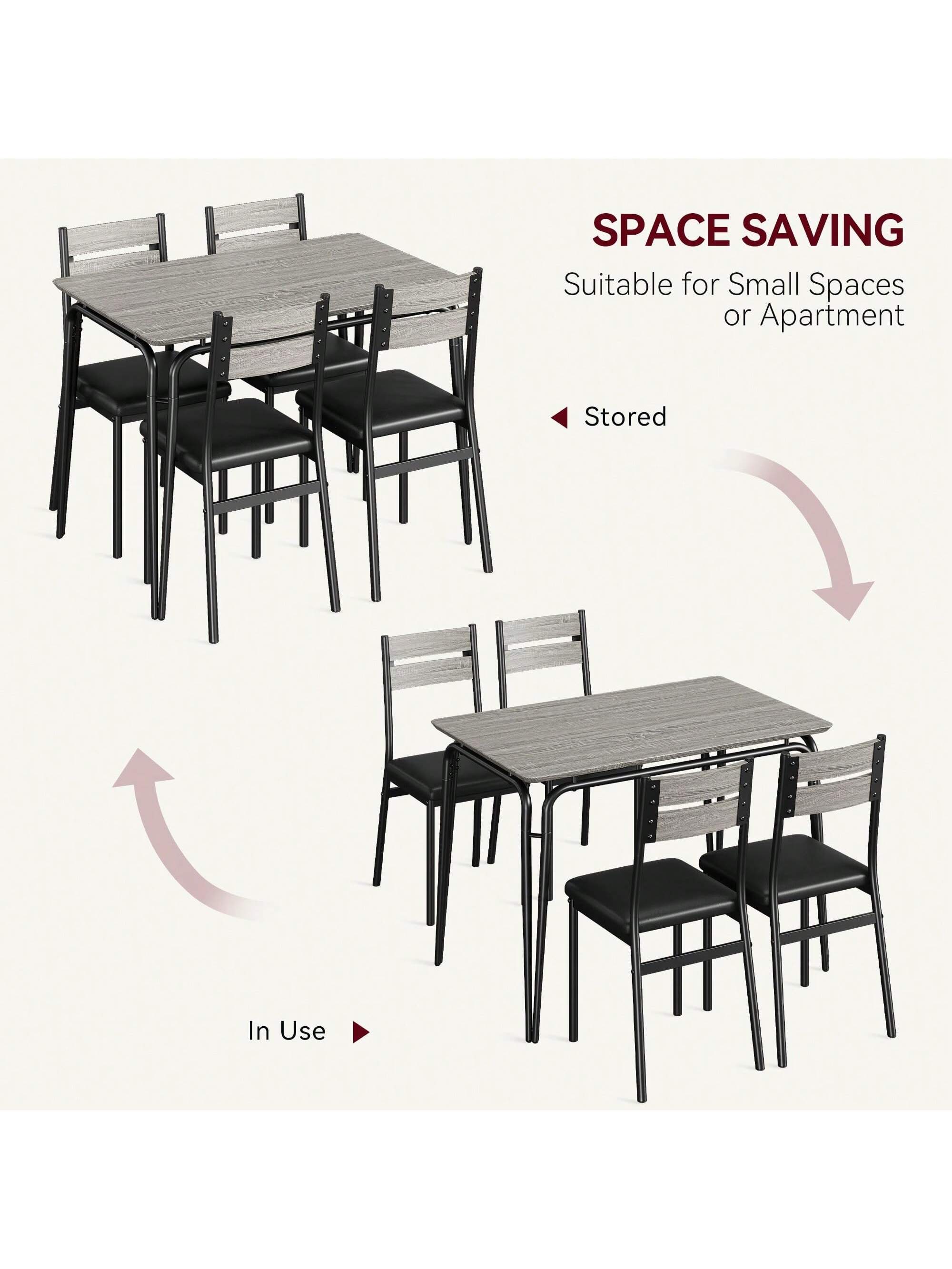 SPACE SAVING  
Suitable for Small Spaces or Apartment  

Stored  
In Use