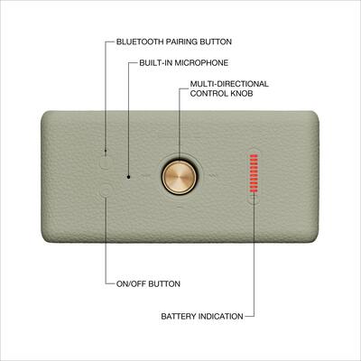 Marshall Emberton III Portable Bluetooth Speaker Sage Marshall Emberton III Portable Bluetooth Speaker Sage