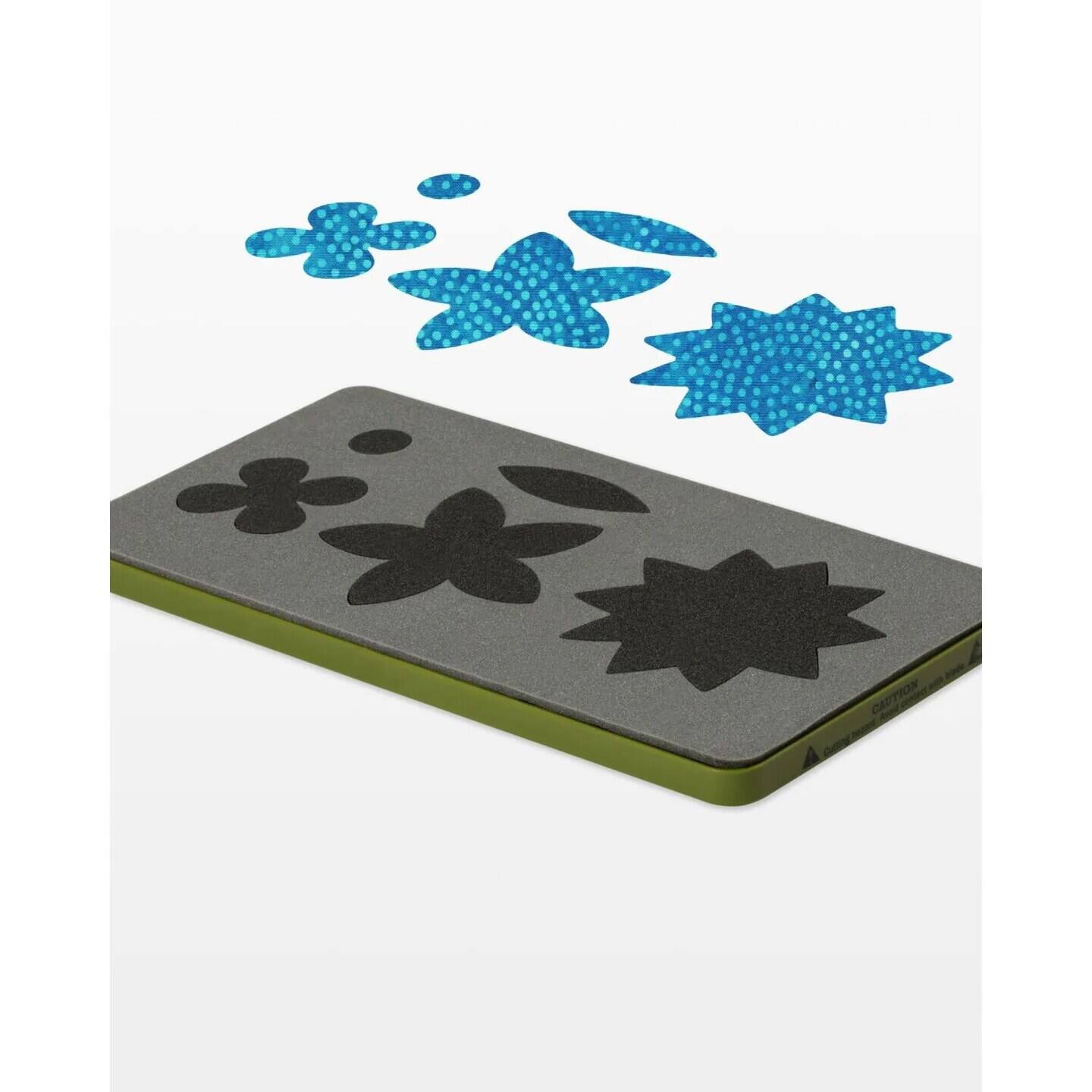 Left. AccuQuilt - GO! Flower Bunch Die - Multicolor.