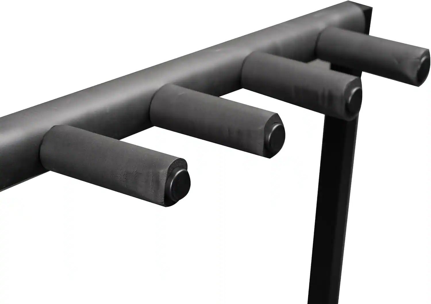 Left. Gator - Rok-It Collapsible, Folding Guitar Rack Designed to Hold 3x Electric or Acoustic Guitars, with Foam Padded Support.
