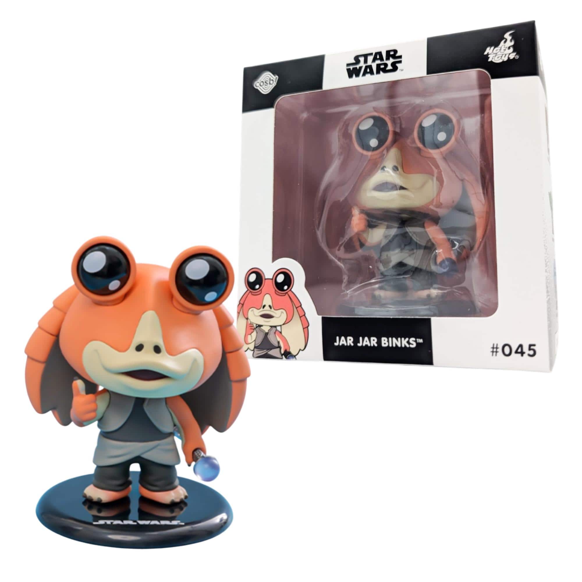 Hot Toys - Star Wars Cosbi Bobble Head | Jar Jar Binks #45 - Orange price history on PriceWatchPro