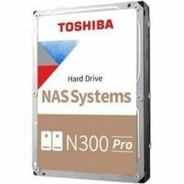 Toshiba - N300 Pro HDWG62AXZSTB 20 TB Hard Drive - 3.5" Internal - SATA (SATA/600) - Conventional Magnetic Recording (CMR)