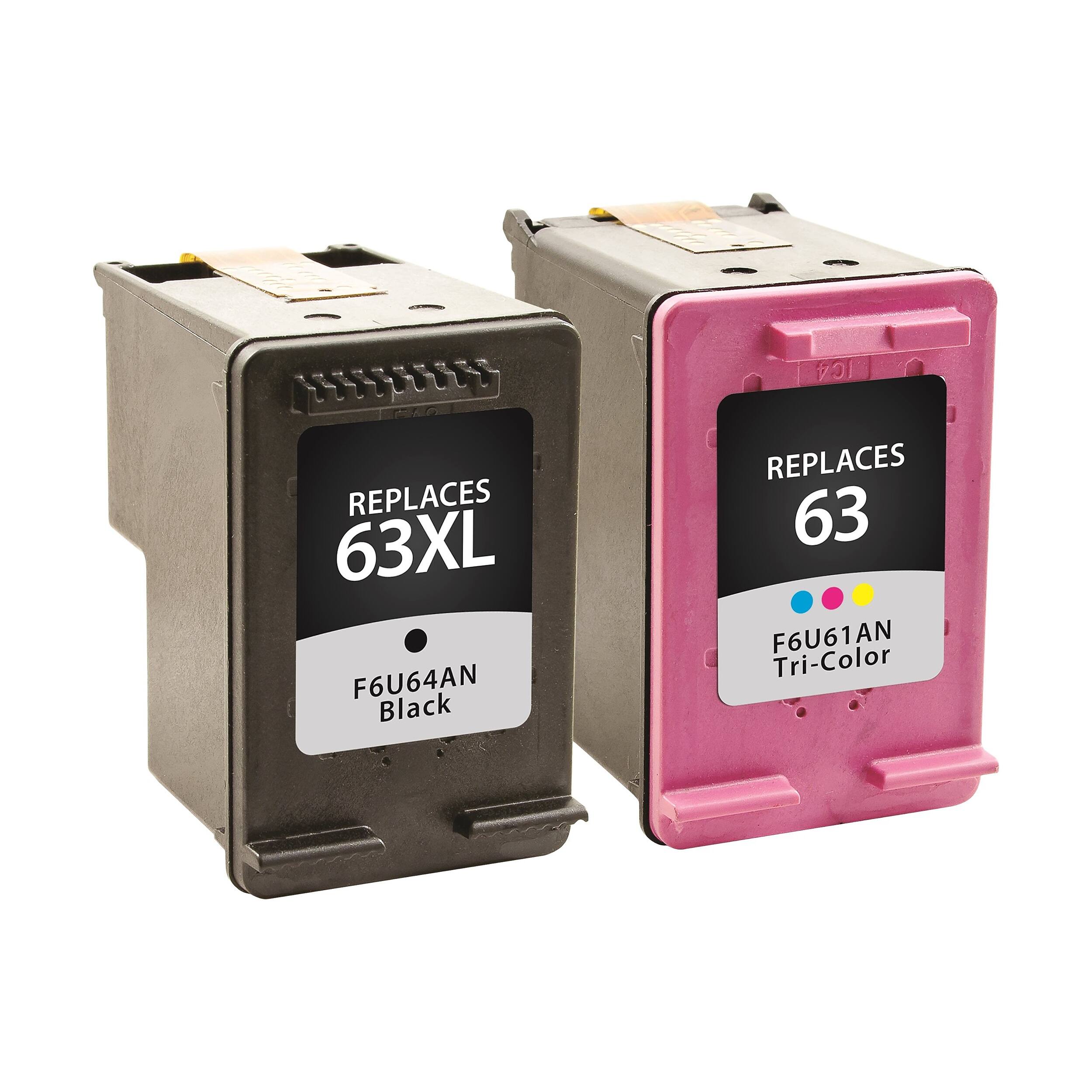 CA REPLACES 63XL F6U64AN Black REPLACES 63 F6U61AN Tri-Color