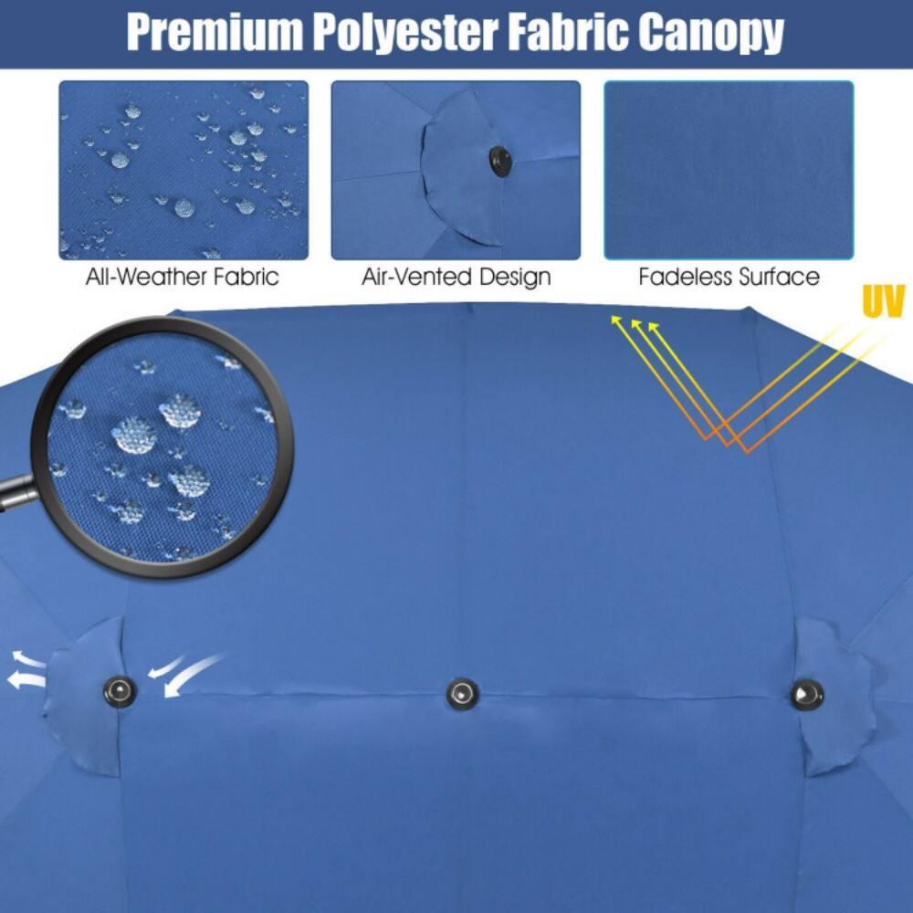 Premium Polyester Fabric Canopy

- All-Weather Fabric
- Air-Vented Design
- Fadeless Surface
- UV Protection