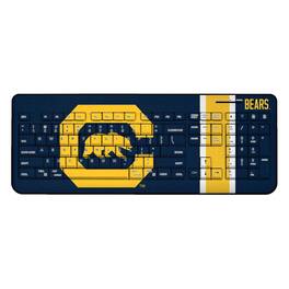 Keyscaper - Cal Bears Stripe Design Wireless Keyboard - Multicolor