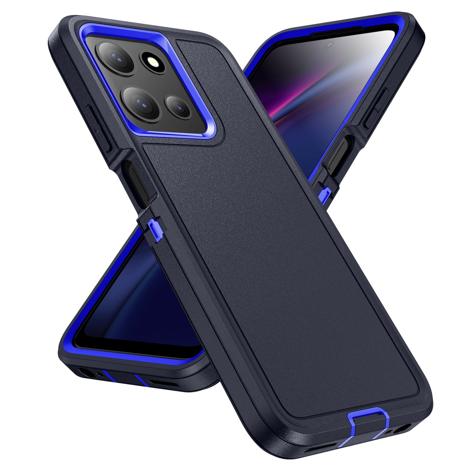 Dteck - Rugged Case for Motorola G 5G (2026/2025), Heavy-Duty Dual Layer Shockproof Protective Phone Cover - Deep Blue price history on PriceWatchPro