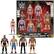 WWE FleXfigs 3+ 2ND Charlotte . STIMO EVENT ICONS FLAIR MAIN EVENT PRINCIPAL RINGS ICONS DE 100 ANIOS JOHN CENA.