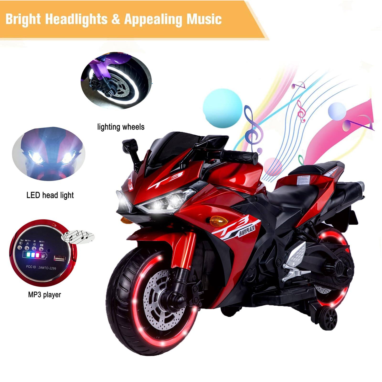 Bright Headlights & Appealing Music

- lighting wheels
- LED head light
- MP3 player

FCID: 2AWTO-2299