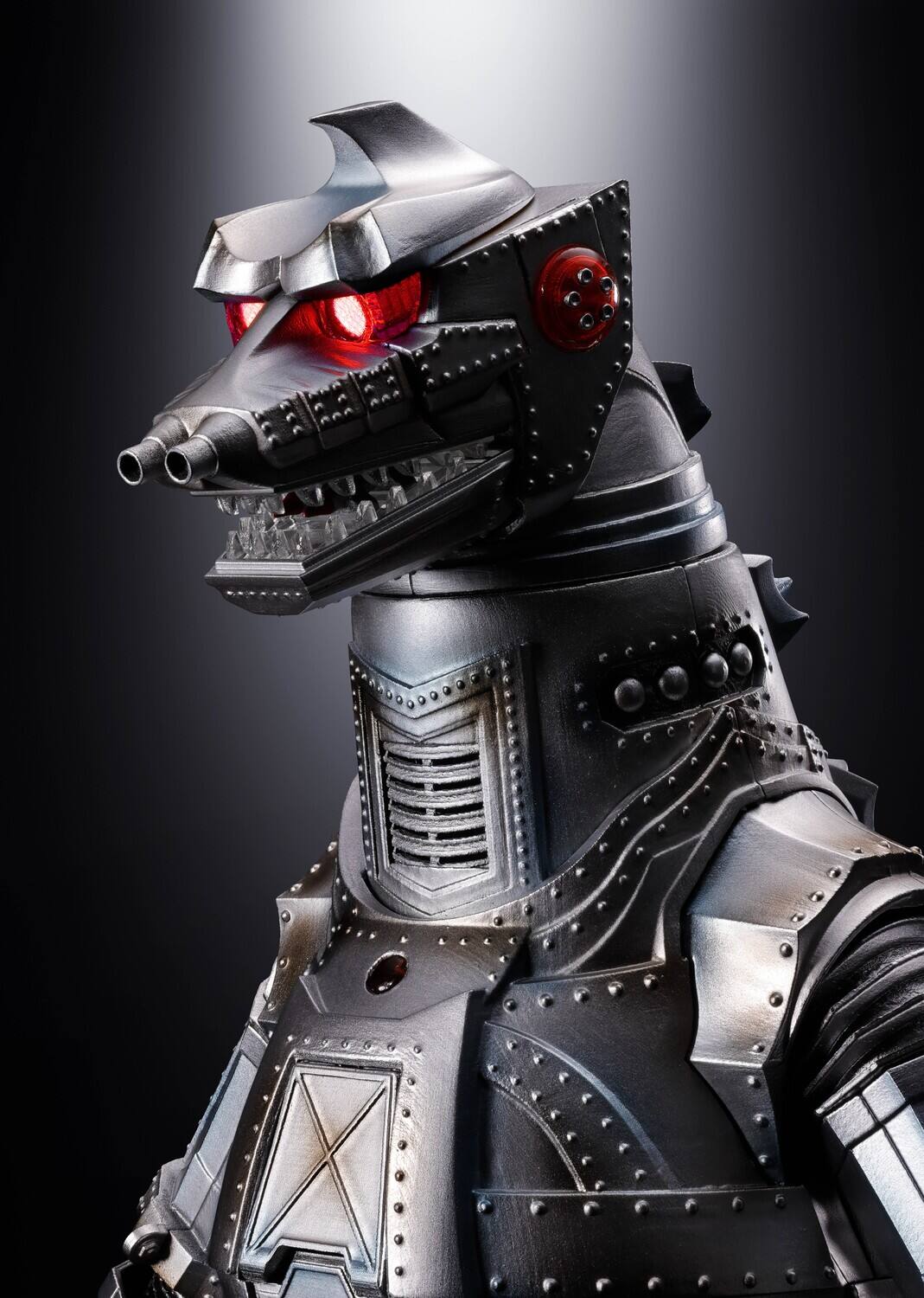 Alt View 2. PopMarket - Tamashii Nations - Godzilla vs Mechagodzilla - DX Soul of Chogokin - Mechagodzilla 1974 Action - COLLECTIBLES - Multicolor.