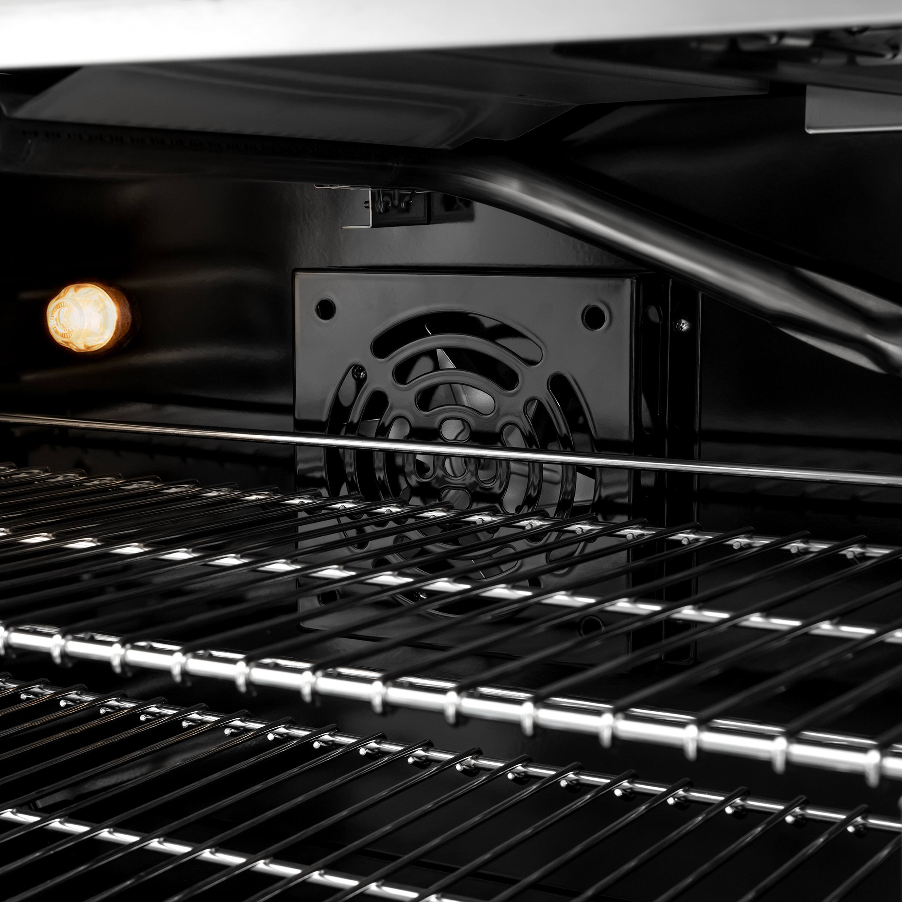 Alt View 11. ZLINE - ZLINE Autograph 48 in. Classic Satin Steel Gas Range w/ 8 Burners & Gold Accents (CGRSZ-48-G) - Stainless Steel.