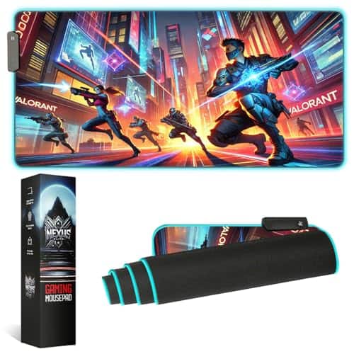 Reds Spade - Z Gaming Mouse Pad Desk Mat Extended Big Long Huge And Rgb Mousepad For A Computer Pc Mats Mousepads Shadowl - Neon Fury