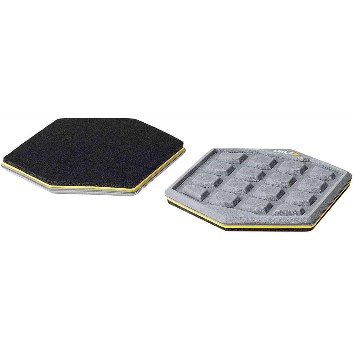 Front. SKLZ - SKLZ Court Slidez Functional Core Stability Discs - Black/Gray - Black/Gray.