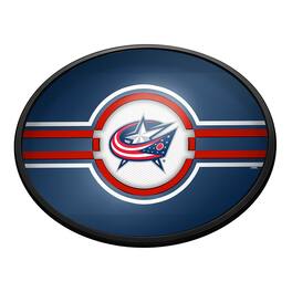 The Fan-Brand - Columbus Blue Jackets 18'' x 14'' Team Color Slimline Illuminated Wall Sign - Multicolor