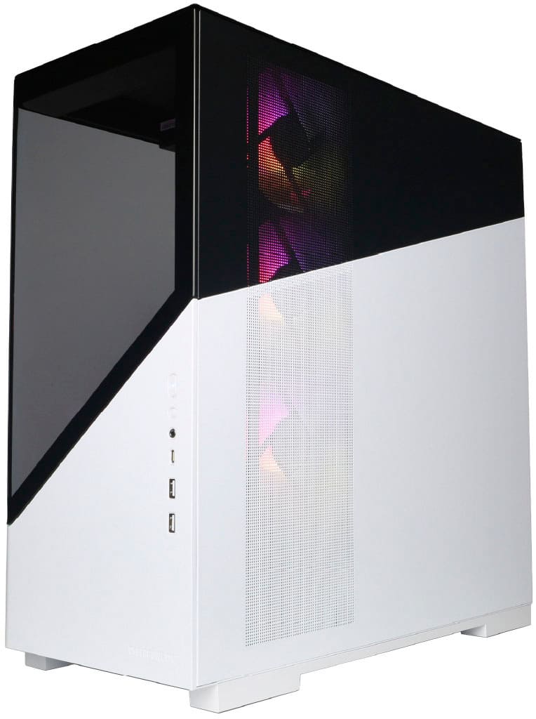 Alt View 14. CyberPowerPC - Gaming Desktop - AMD Ryzen 7 9700X - NVIDIA GeForce RTX 5060 Ti 8GB - 16GB DDR5 - 2TB PCIe 4.0 SSD - White.