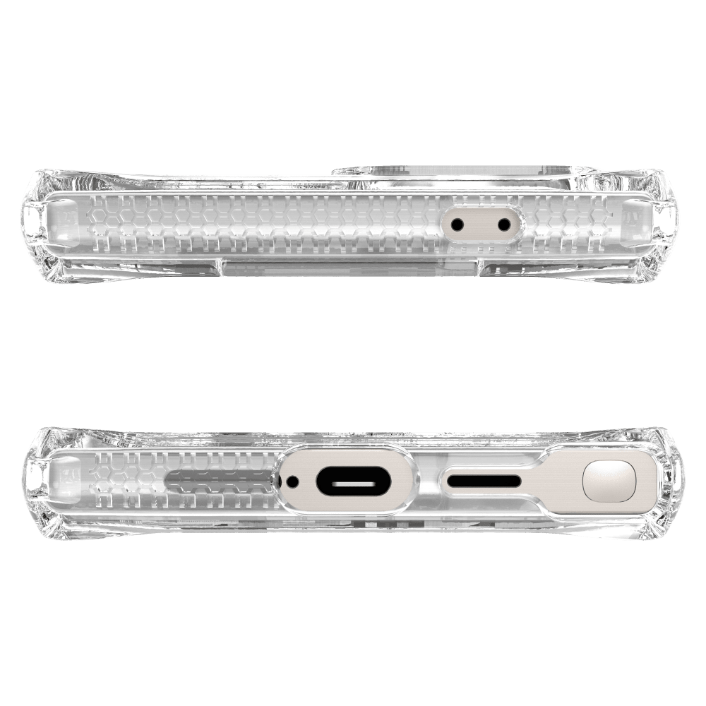 Alt View 3. Itskins - Spectrum_R Clear MagSafe Case for Samsung Galaxy S25 Ultra - Clear.