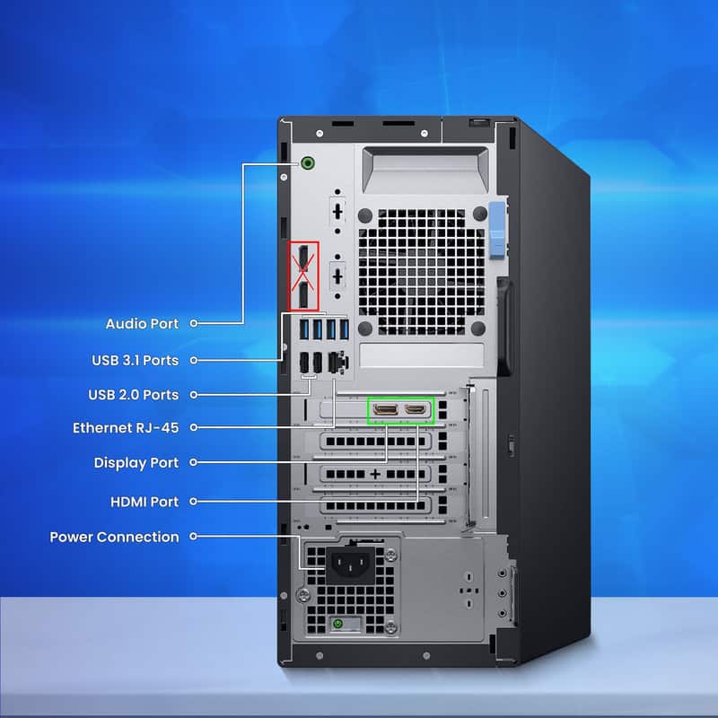 DELL デスクトップPC i5 9400 16GB DDR4 Dell Refurbished Excellent OptiPlex Tower Gaming Desktop PC
