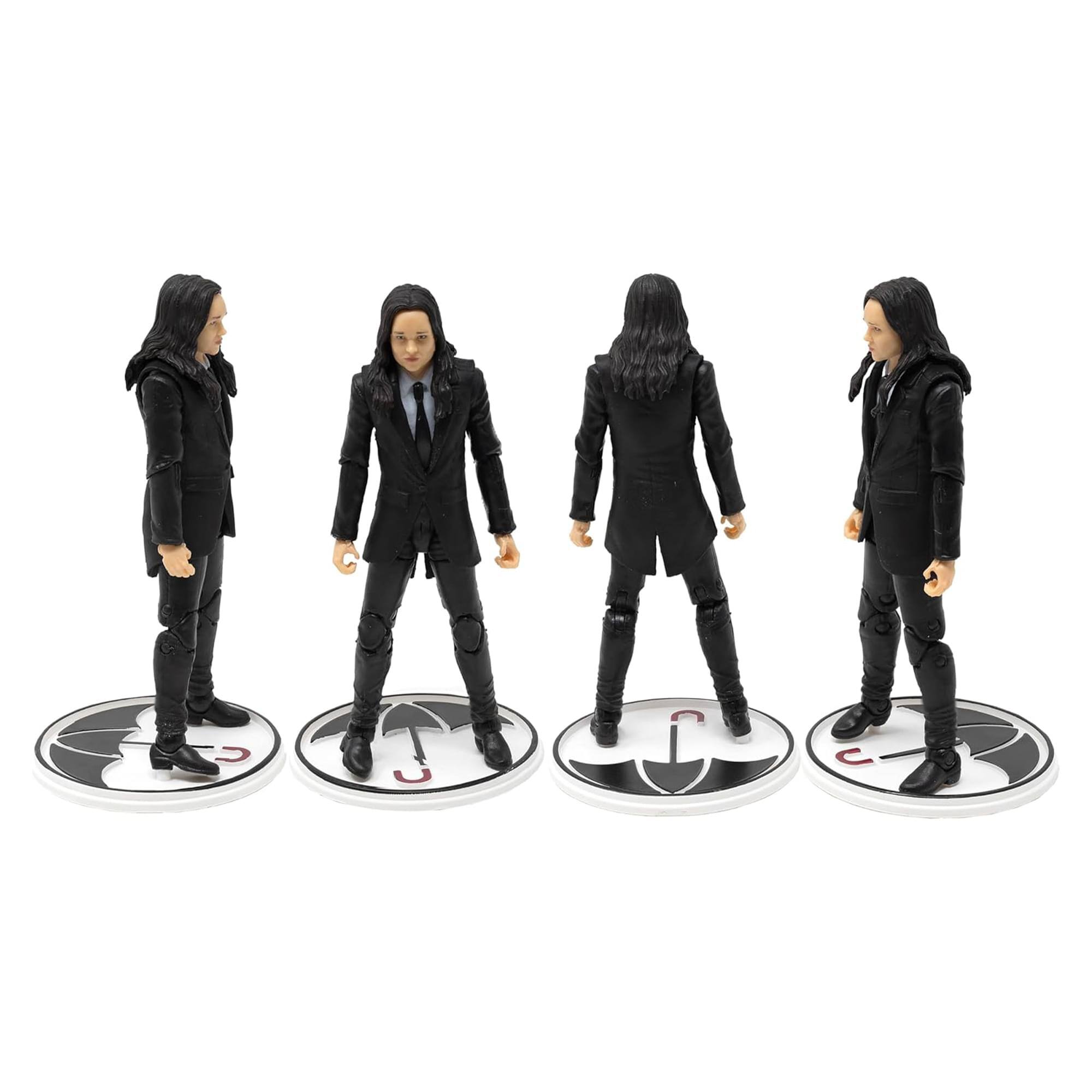 Alt View 3. Boss Fight Studio - Umbrella Academy 1:18 Scale Action Figure | Vanya - Black.