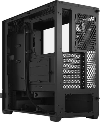 Fractal Design Pop Air Black TG ATX High Airflow Clear