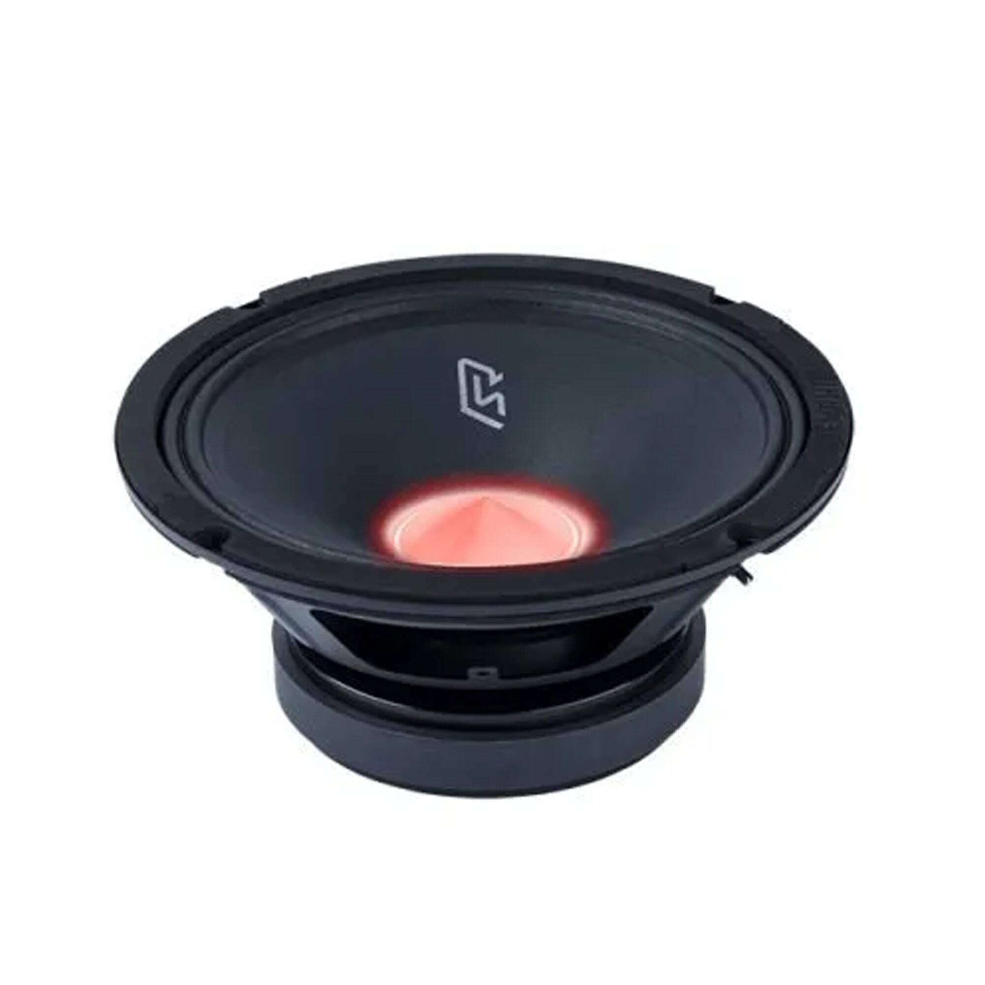 Alt View 1. Memphis Car Audio - Memphis Audio SRXP10V2 SRX 10" Pro Speaker, 250w 4-Ohm Mid w/LED, Sold Individually - Black/Gray.