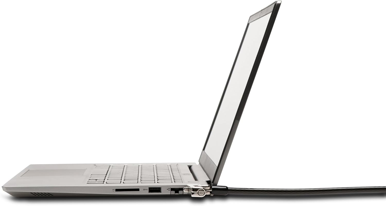 Back. Kensington - Slim Combo Ultra Cable Lock for Standard Security Slot Resettable 4-Digit Universal Fit Durable Steel Cable K60628WW.