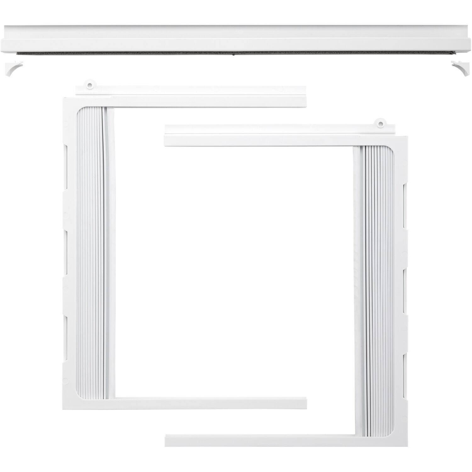 Alt View 6. LG - 450 Sq. Ft. 10,000 BTU Smart Window Air Conditioner - White.