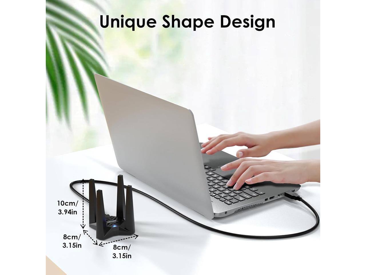 Unique Shape Design

10cm/ 3.94in

8cm/ 3.15in

8cm/ 3.15in
