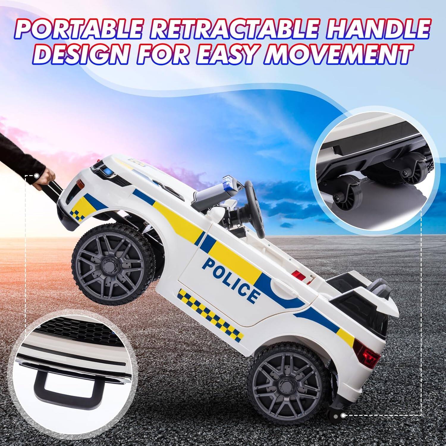 PORTABLE RETRACTABLE HANDLE DESIGN FOR EASY MOVEMENT