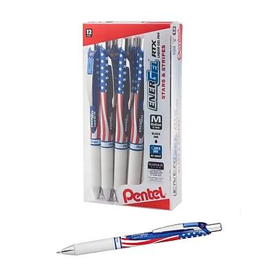 12 PEN  
173 RTX  
ENERGEL  
STARS & STRIPES  
Modics BLACK  
8  
Pnk DT wWsn  
AA  
Pentel