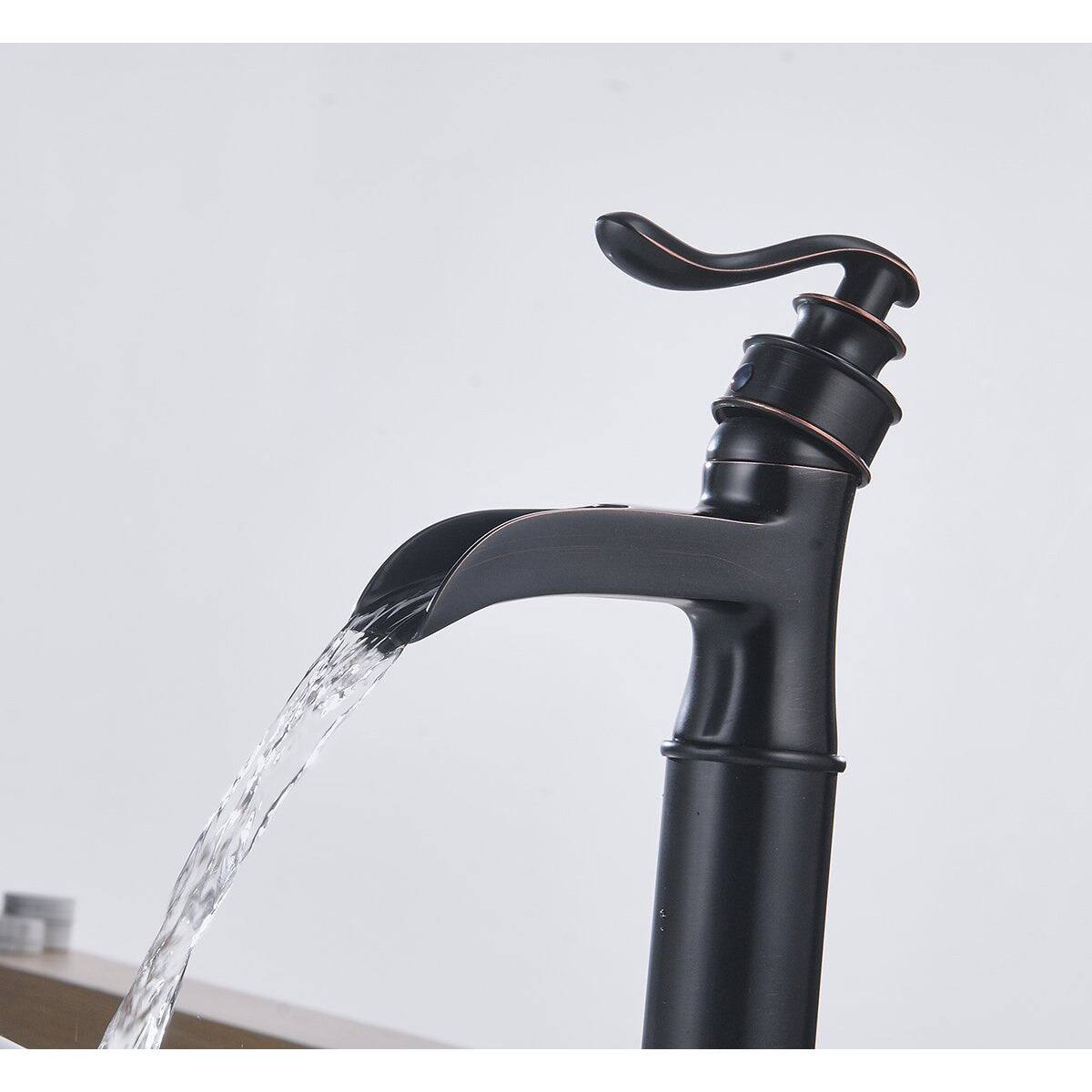 Alt View 8. Boyel Living - Single Hole Single-Handle Vessel Bathroom Faucet in Oil Rubbed Bronze - Oil Rubbed Bronze.