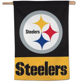 WinCraft - Pittsburgh Steelers 28" x 40" Applique Vertical Banner - Multicolor