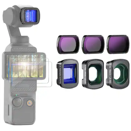 ND8 ZEON US.CON: 2x Anamorphic LS-44 Pro 0.75x Wide LS-45 2x Macro LS-64