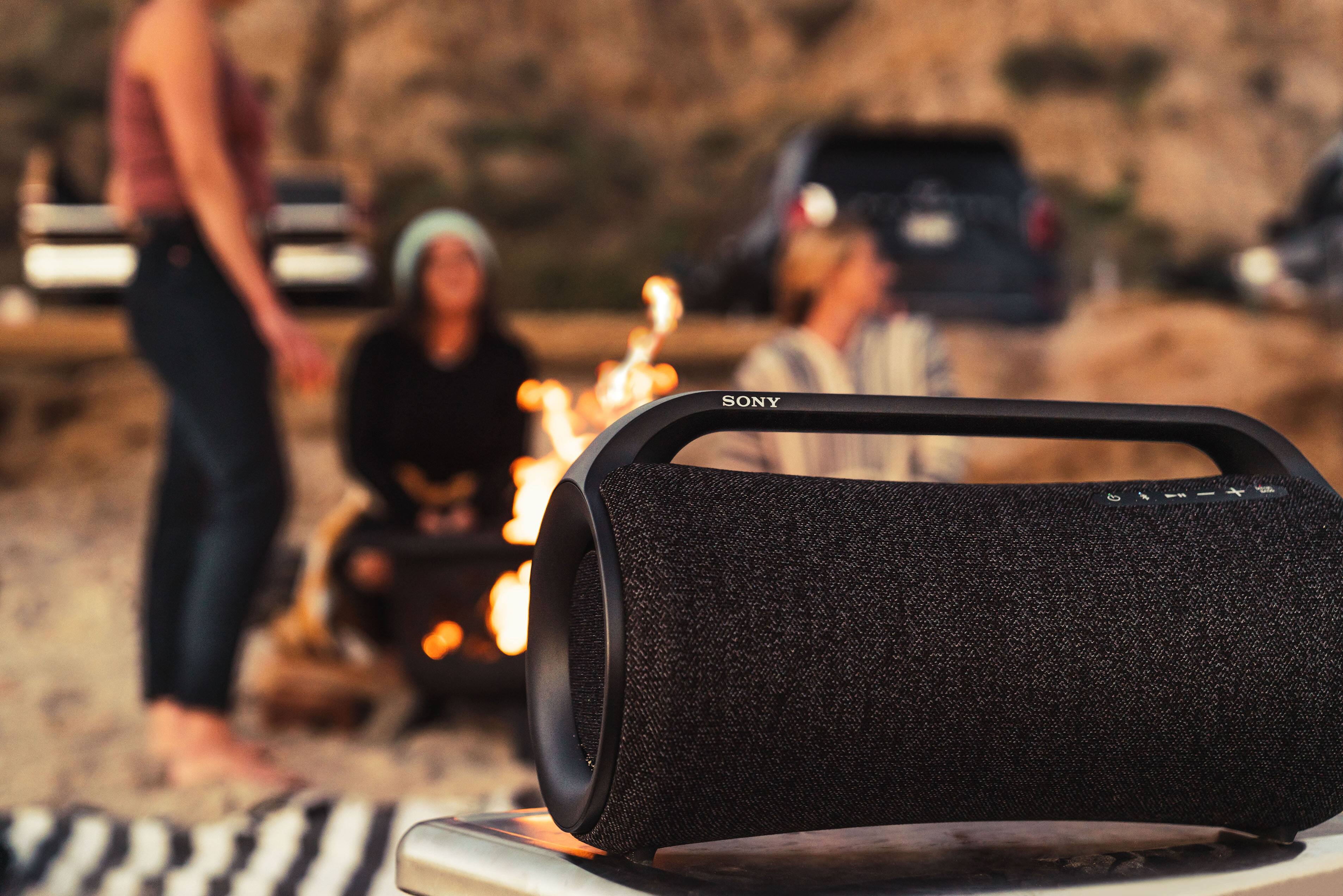 Alt View Zoom 14. Sony - XG500 Portable Bluetooth Speaker - Black.
