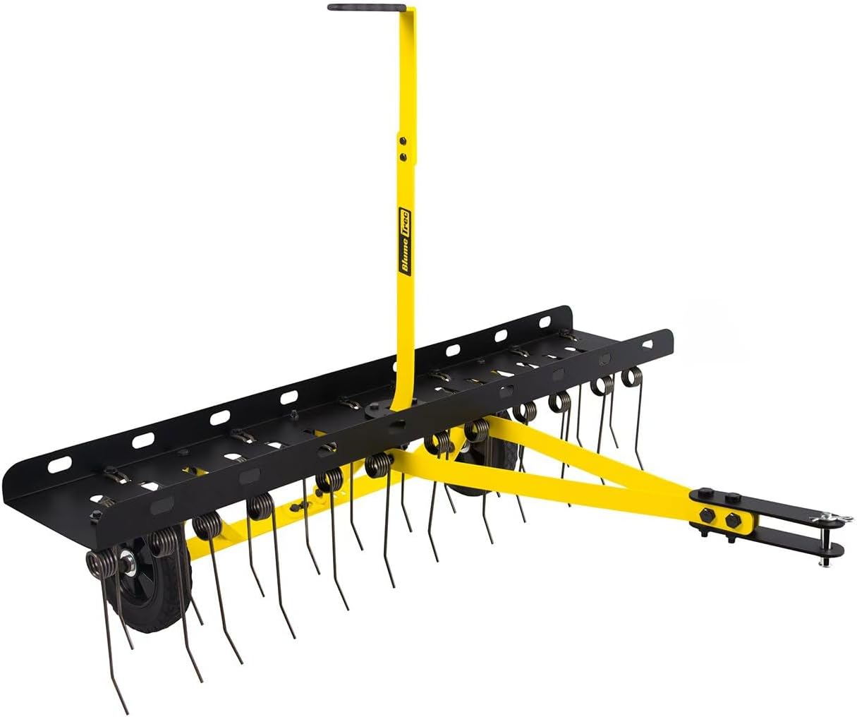 TinyHomie 48 Inch Tow Behind Dethatcher Pull Behind Lawn Dethatcher ...
