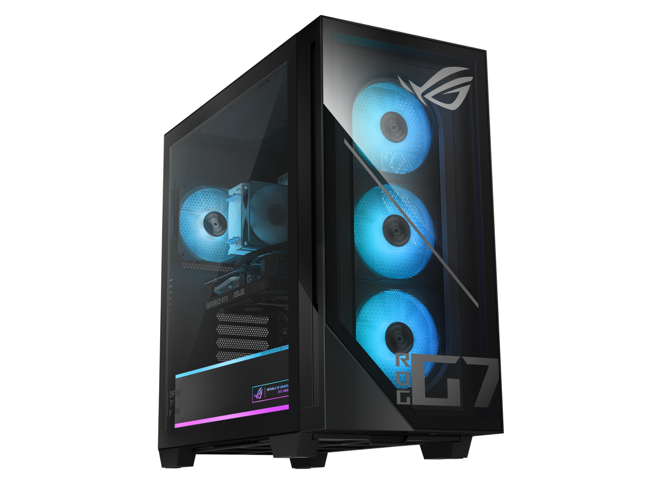 ASUS - ROG G700 (2025) Gaming PC, Intel Ultra 7 265F, RTX 5060Ti, 1TB SSD, 32GB DDR5, Windows 11