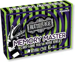 NMR Distribution - Beetlejuice Memory Master Game | 4 Players - Purple