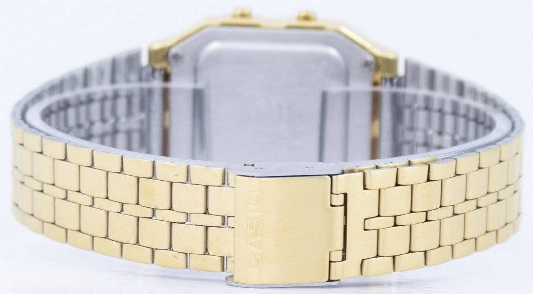 Alt View 2. Casio - Digital A500WGA-9DF Mens Watch Alarm World Time - Black.