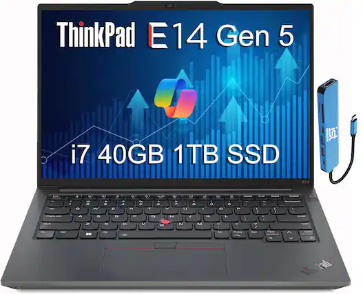 ThinkPad E14 Gen 5
i7 40GB 1TB SSD