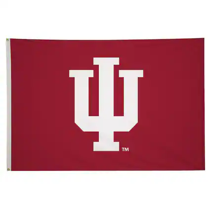 Front. Victory Corps - Indiana Hoosiers 4' x 6' Flag - Multicolor.