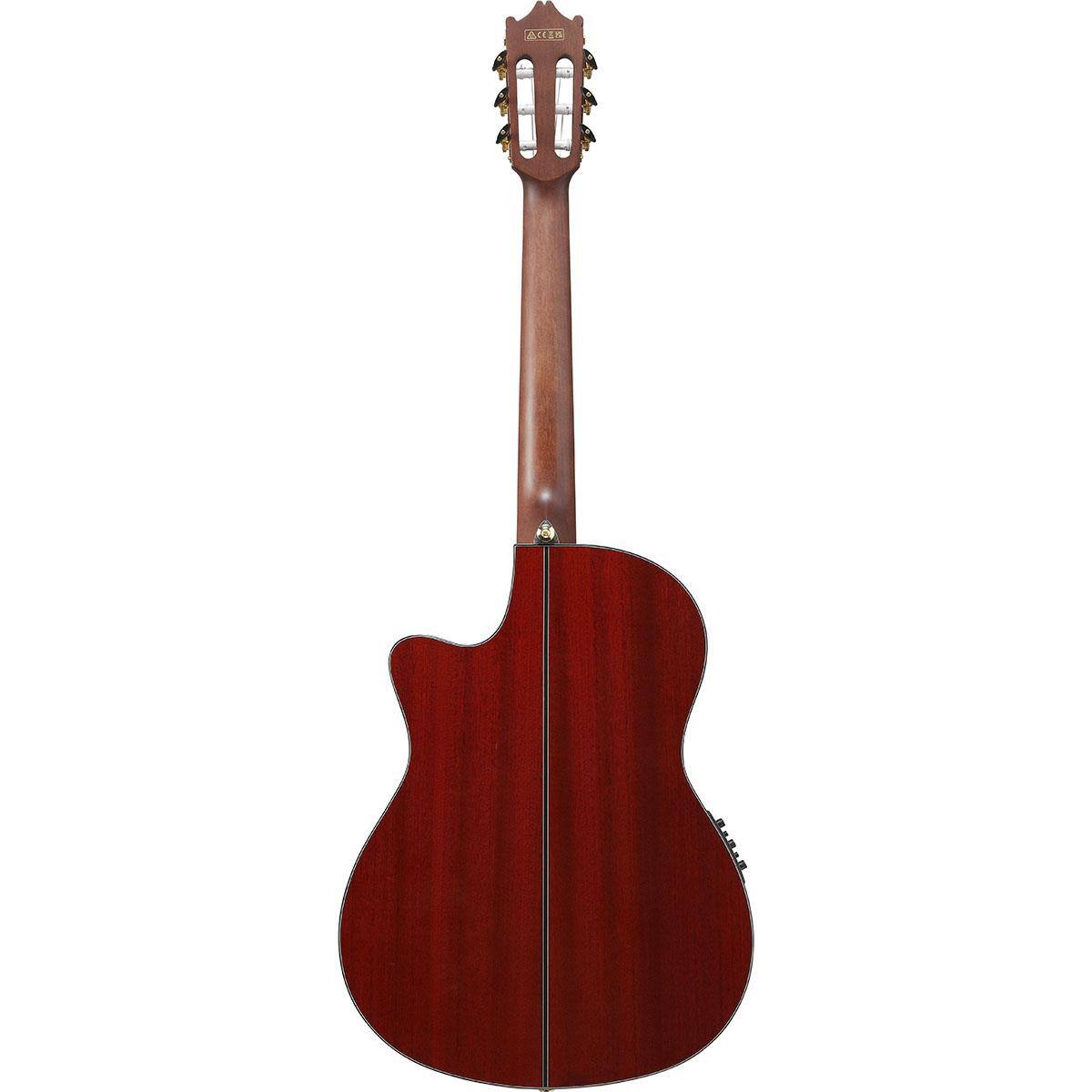 Alt View 1. Ibanez - Ibanez Classical Series GA35TCE Acoustic Electric Guitar, Sapphire Red.