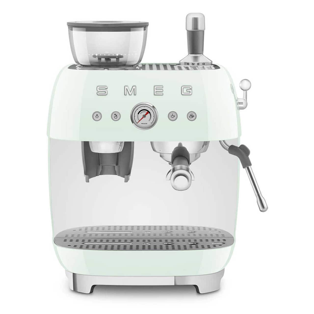 SMEG - EGF03 Semi Automatic Espresso Machine - Pastel Green